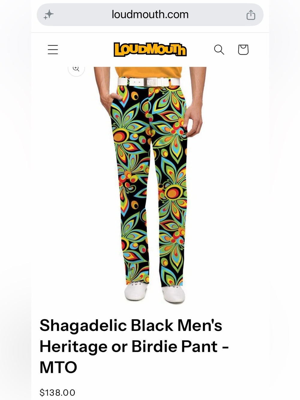 Loudmouth pants